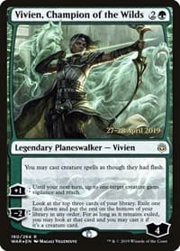Vivien, Champion of the Wilds - Prerelease Cards - Magic: The Gathering card