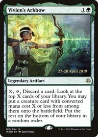 Vivien's Arkbow - Prerelease Cards - Magic: The Gathering card