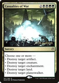 Casualties of War - Prerelease Cards - Magic: The Gathering card