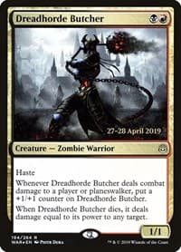 Dreadhorde Butcher - Prerelease Cards - Magic: The Gathering card
