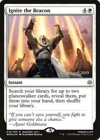 Ignite the Beacon - Prerelease Cards - Magic: The Gathering card
