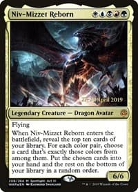 Niv-Mizzet Reborn - Prerelease Cards - Magic: The Gathering card