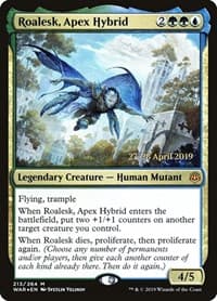 Roalesk, Apex Hybrid - Prerelease Cards - Magic: The Gathering card