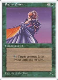 Radjan Spirit - Fourth Edition - Magic: The Gathering card