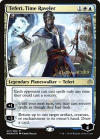 Teferi, Time Raveler - Prerelease Cards - Magic: The Gathering card
