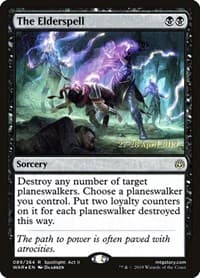 The Elderspell - Prerelease Cards - Magic: The Gathering card