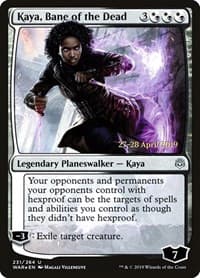 Kaya, Bane of the Dead - Prerelease Cards - Magic: The Gathering card