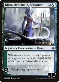Kiora, Behemoth Beckoner - Prerelease Cards - Magic: The Gathering card