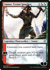 Samut, Tyrant Smasher - Prerelease Cards - Magic: The Gathering card