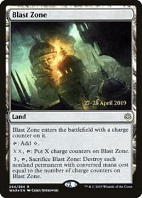 Blast Zone (WAR) - Prerelease Cards - Magic: The Gathering card