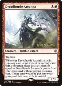Dreadhorde Arcanist - Prerelease Cards - Magic: The Gathering card