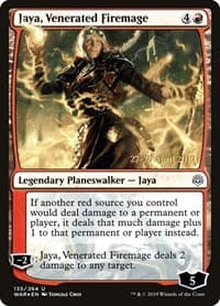 Jaya, Venerated Firemage - Prerelease Cards - Magic: The Gathering card