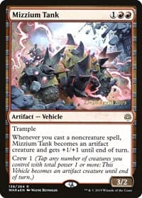 Mizzium Tank - Prerelease Cards - Magic: The Gathering card