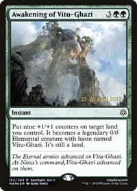 Awakening of Vitu-Ghazi - Prerelease Cards - Magic: The Gathering card