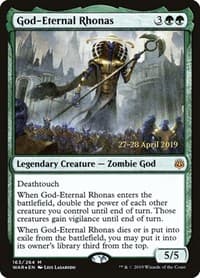 God-Eternal Rhonas - Prerelease Cards - Magic: The Gathering card