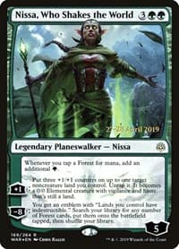 Nissa, Who Shakes the World - Prerelease Cards - Magic: The Gathering card