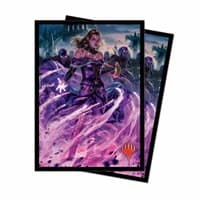 War of the Spark Liliana, Dreadhorde General (V2) Standard Deck Protector sleeves for Magic (100-Pack) - Ultra Pro Card Sleeves - Card Sleeves card