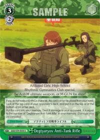 Degtyaryov Anti-Tank Rifle - SAO Alternative–Gun Gale Online - Weiss Schwarz card