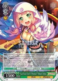 "Last Favor Ever!!" I Promise!!" Himari Uehara - BanG Dream! Girls Band Party! MULTI LIVE - Weiss Schwarz card
