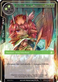 Three Beast Warrior, Molemi - Awakening of the Ancients - Force of Will card