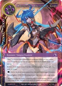 Oborozuki, Caller of Gods - Awakening of the Ancients - Force of Will card