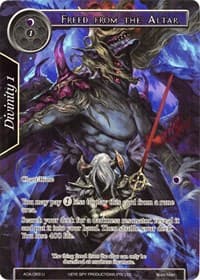 Freed from the Altar (Full Art) - Awakening of the Ancients - Force of Will card