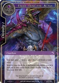 Freed from the Altar - Awakening of the Ancients - Force of Will card