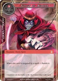 Ghost of Asakna - Awakening of the Ancients - Force of Will card