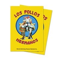 Breaking Bad Los Pollos Standard Deck Protector sleeves (100-Pack) - Ultra Pro Card Sleeves - Card Sleeves card
