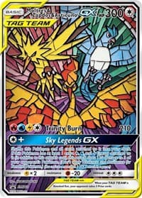 Moltres & Zapdos & Articuno GX - SM Promos - Pokemon card