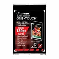 130PT Black Border UV One-Touch Magnetic Holder - Ultra Pro Toploaders - Collectible Storage card