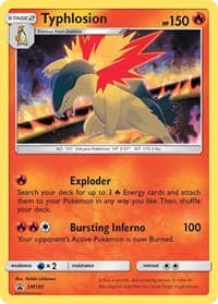 Typhlosion - SM185 - SM Promos - Pokemon card