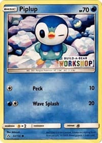 Piplup - 32/156 (Build-A-Bear Workshop Exclusive) - Miscellaneous Cards & Products - Pokemon card