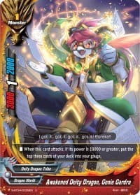 Awakened Deity Dragon, Genie Gardra - Drago Knight - Future Card BuddyFight card