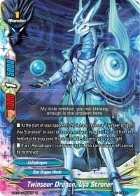 Twinseer Dragon, Lya Stroner - Drago Knight - Future Card BuddyFight card