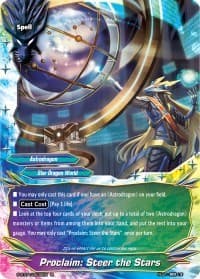 Proclaim: Steer the Stars - Drago Knight - Future Card BuddyFight card