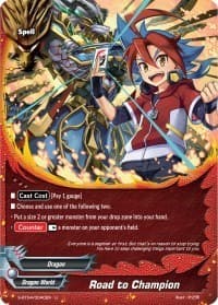 Road to Champion - Drago Knight - Future Card BuddyFight card
