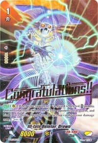 Ill-fate Deletor, Drown (Hot Stamped) - V Promo Cards - Cardfight Vanguard card