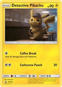 Detective Pikachu - SM190 - SM Promos - Pokemon card