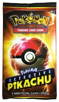 Detective Pikachu Special Promo Booster Pack - Detective Pikachu - Pokemon card