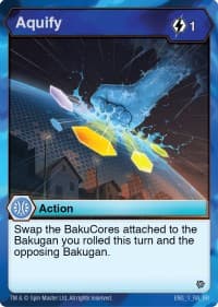 Aquify - Resurgence - Bakugan TCG card