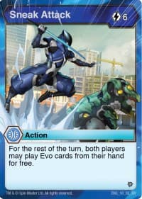 Sneak Attack - Resurgence - Bakugan TCG card