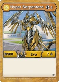 Hyper Serpenteze (100) - Resurgence - Bakugan TCG card