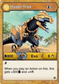 Hyper Trox - Resurgence - Bakugan TCG card