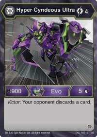 Hyper Cyndeous Ultra - Resurgence - Bakugan TCG card