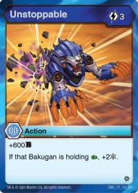 Unstoppable - Resurgence - Bakugan TCG card