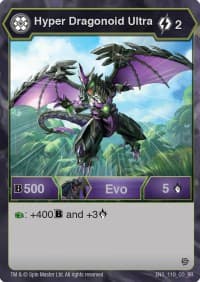 Hyper Dragonoid Ultra - Resurgence - Bakugan TCG card