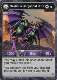 Maximus Garganoid Ultra - Resurgence - Bakugan TCG card
