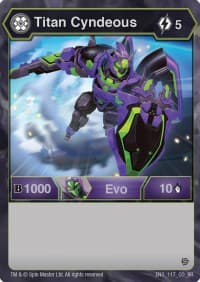 Titan Cyndeous - Resurgence - Bakugan TCG card