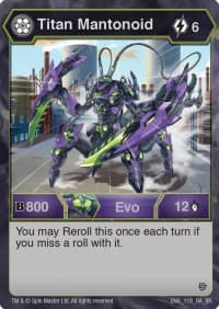 Titan Mantonoid - Resurgence - Bakugan TCG card